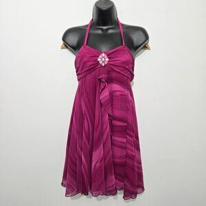 Costume Gallery Womens Fairy Leotard Dance Dress Sz S Pink Babydoll Whimsigoth